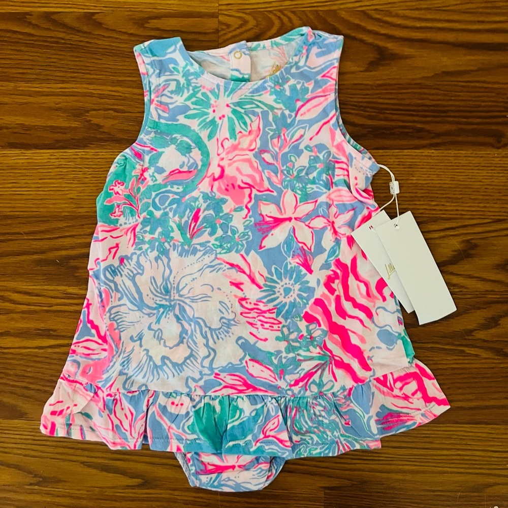 NWT little girls size 12-18 moths Lilly Pulitzer Dress!
